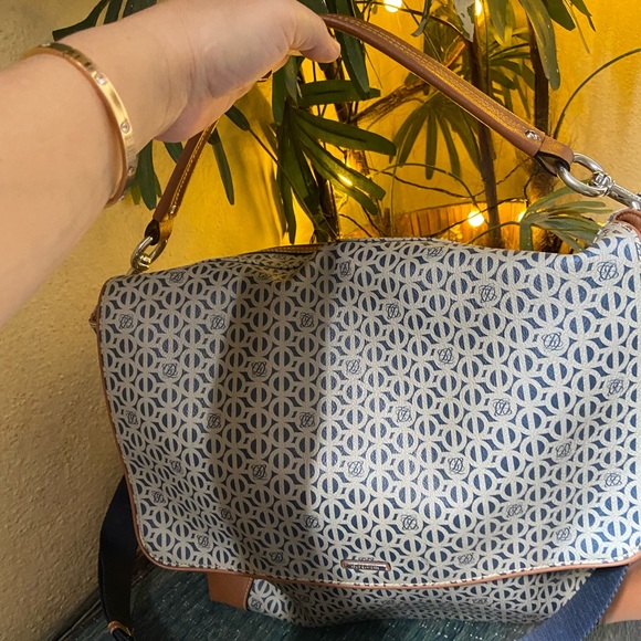 Louis Quatorze 2 in 1 Bag l. Messenger + Shoulder Bag. - Picture 4 of 17